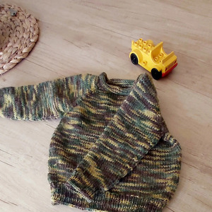 Πλεκτό πουλόβερ αγοριστικο - αγόρι, παιδικά ρούχα, βρεφικά ρούχα, 1-2 ετών - 3