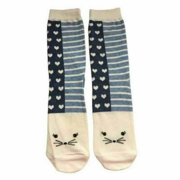 Mix Gift Socks Box Z7 Γυναικείες Μακριές Κάλτσες με σχέδιο Συσκευασία 4 τμχ - βαμβάκι - 4