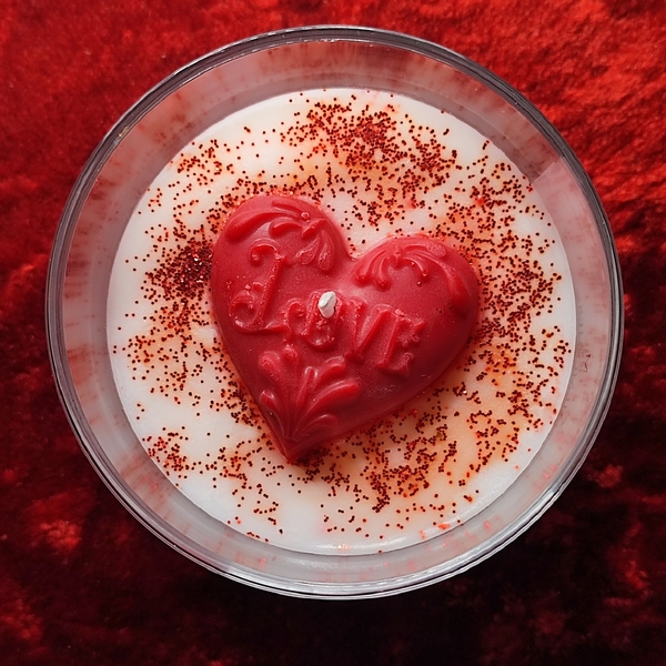 Φυτικό κερί "Pure Love" - αρωματικά κεριά - 3
