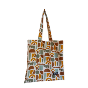 Tote bag abstract-Αντίγραφο - ύφασμα, ώμου, all day, χειρός, tote
