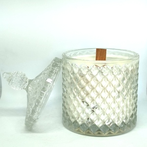 Κερί σόγιας σε γυάλινο βάζο 420g - αρωματικά κεριά