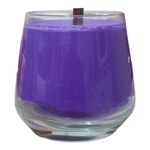 Κερί σόγιας σε διάφανο ποτήρι κονιάκ, με ξύλινο φυτίλι, 430g - αρωματικά κεριά