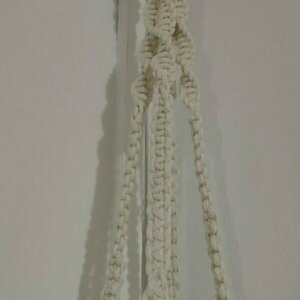 Σέτ macrame με γλάστρα 1.20×20 - μακραμέ - 3