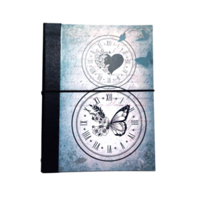 Blue Clock Butterfly - τετράδια & σημειωματάρια