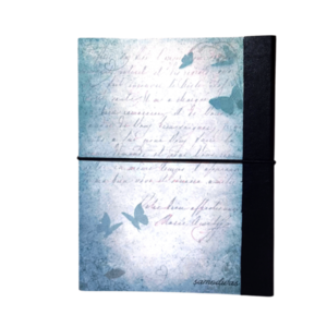 Blue Clock Butterfly - τετράδια & σημειωματάρια - 2