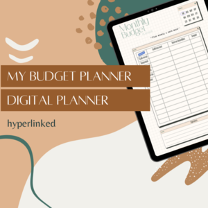 ''My Budget Planner'' Digital Budget Planner | Digital Οικονομικό πλάνο - ημερολόγια, φύλλα εργασίας - 4