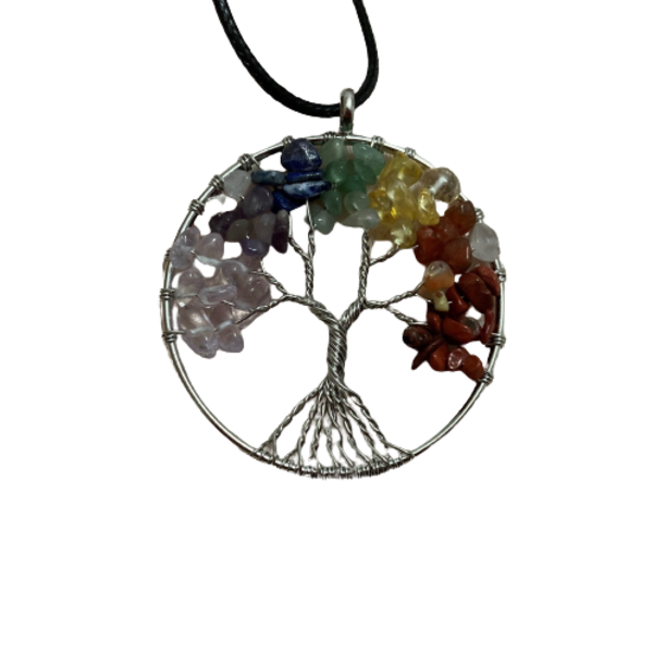 the Tree of life - ορείχαλκος, μακριά, λουλούδι, boho, μεγάλα - 3