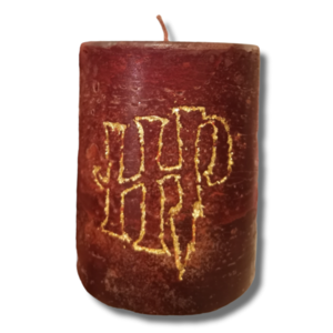 Custom Made Κολώνα HARRY POTTER με άρωμα - αρωματικά κεριά, κερί σόγιας, κεριά & κηροπήγια, vegan κεριά