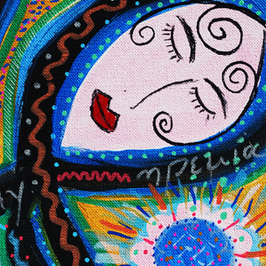 Serenity - Πίνακας Ζωγραφικής με ακρυλικά χρώματα - πίνακες & κάδρα, πίνακες ζωγραφικής - 3