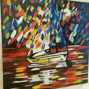 "Sail" - πίνακες & κάδρα, χειροποίητα, πίνακες ζωγραφικής - 2