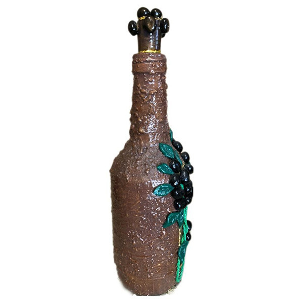3D ΔΙΑΚΟΣΜΗΤΙΚΟ ΜΠΟΥΚΑΛΙ ΠΟΤΩΝ *ALIVA*. - γυαλί, ρητίνη, οργάνωση & αποθήκευση, πηλός, διακοσμητικά μπουκάλια - 5
