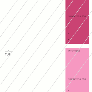 Εκτυπώσιμη ατζέντα 2023| Pink hearts - φύλλα εργασίας - 2