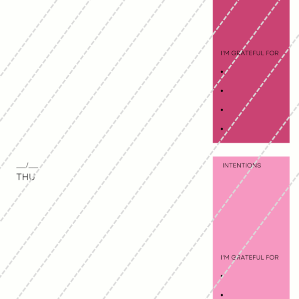 Εκτυπώσιμη ατζέντα 2023| Pink hearts - φύλλα εργασίας - 3