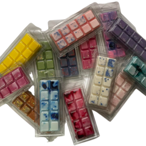 Wax Melts - Snap Bar 55gr με αρωματιστή - Διάφορα αρώματα και χρώματα - βάσεις για ρεσώ, κερί σόγιας, αρωματικά χώρου, 100% φυτικό