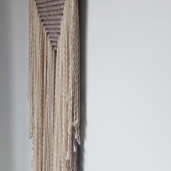Μακραμέ Τοίχου | Μacrame Wall Hanging CALYPSO - μακραμέ, διακοσμητικά, 100% βαμβακερό - 3