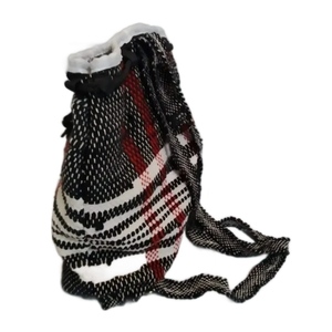 Υφαντή μικρή τσάντα πλάτης (backpack) - ύφασμα, πουγκί, πλάτης, all day, μικρές - 4
