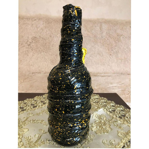 3D Διακοσμητικο μπουκάλι *BUKET* - γυαλί, ρητίνη, σπίτι, πηλός, διακοσμητικά μπουκάλια - 2
