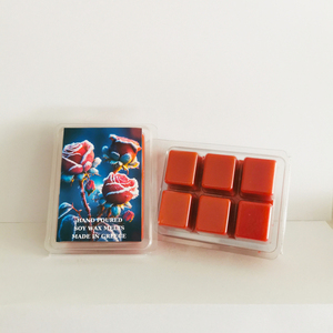 Waxmelts με άρωμα τριαντάφυλλο - αρωματικά κεριά, κερί σόγιας, waxmelts, vegan κεριά - 2