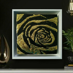 Διακοσμητικό τριαντάφυλλο από ξύλο χειροποίητο 24Χ24εκ. "rose 29" - ξύλο, δώρο, τριαντάφυλλο, διακοσμητικά, δώρο έκπληξη - 2