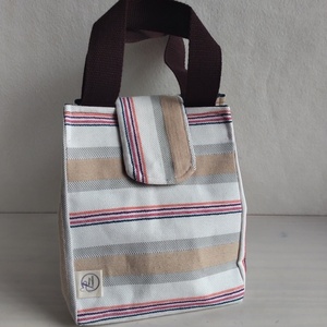 τσάντες φαγητού σε δύο σχέδια- lunch bag - ύφασμα, χειρός - 2