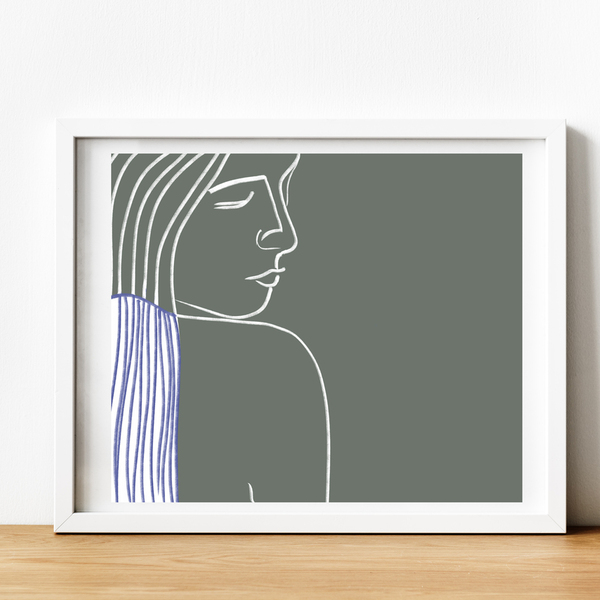 Solitude art print (30 x 40 cm) - εκτύπωση, αφίσες - 3