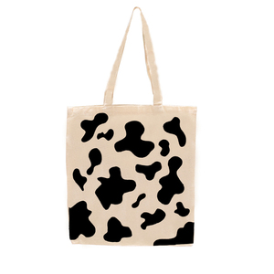 Tote Bag Υφασμάτινη Animal Print Χρωματιστή 48x32 - ύφασμα, animal print, ώμου, tote, πάνινες τσάντες - 2