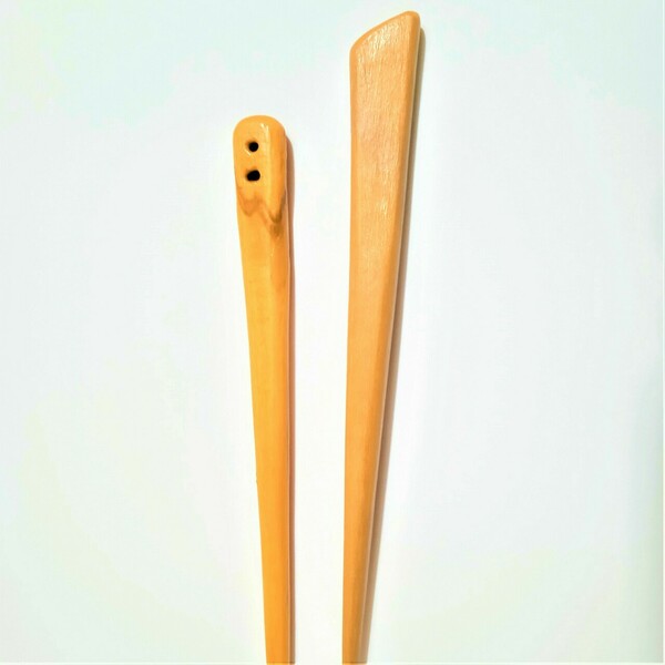 Sticks μαλλιών από Ξύλο Ελιάς - ξύλο