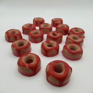 Wax melts σε σχήμα donuts 15 τμχ (70gr) - αρωματικά κεριά, αρωματικό χώρου, waxmelts, soy wax, vegan κεριά - 4