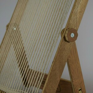 Επιτραπέζιος αργαλειός -διαστάσεις 30x40 / Table top loom - 4