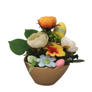 Πασχαλινή επιτραπέζια σύνθεση - λουλούδια, διακοσμητικά, ζευγάρια, πασχαλινά αυγά διακοσμητικά, για ενήλικες