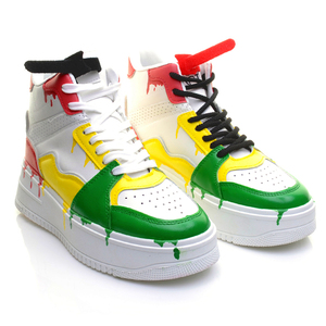 Sneaker Tricolore με τρεξίματα - 2