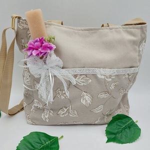 Λαμπάδα λουλούδι σετ με τσάντα - κορίτσι, λαμπάδες, νονά, σετ, για εφήβους - 5
