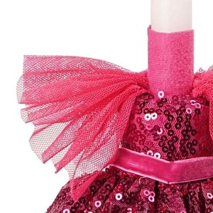 Λαμπάδα Φόρεμα Pink Sequins - κορίτσι, λαμπάδες, για παιδιά - 4