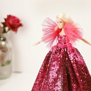 Λαμπάδα Φόρεμα Pink Sequins - κορίτσι, λαμπάδες, για παιδιά - 2