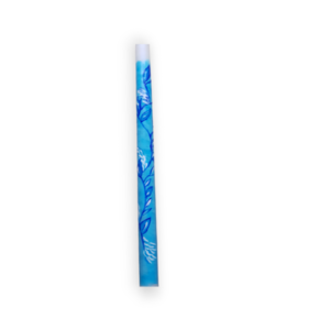 μπλε αγριολούλουδα σε γαλάζιο φόντο/ λαμπάδα/ κύλινδρος/ 40 εκ./ ζωγραφισμένη - λουλούδια, λαμπάδες, για παιδιά, για ενήλικες, για εφήβους - 3