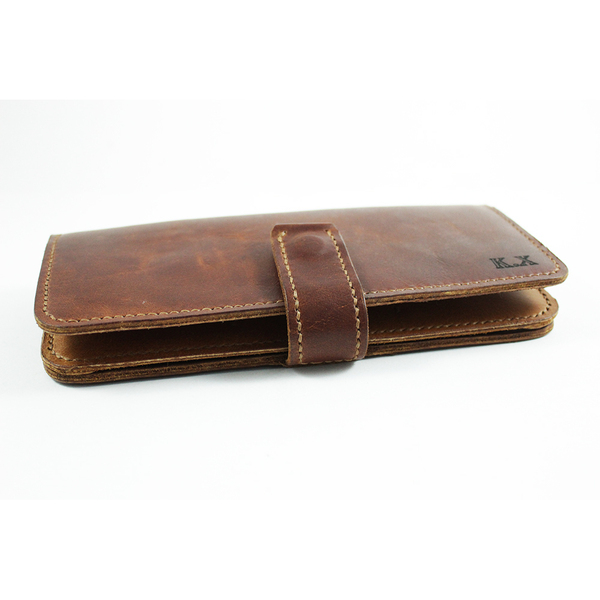 Δερμάτινο personalised Long wallet - δέρμα, πορτοφόλια - 4