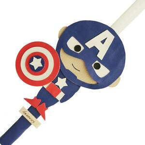 Λαμπάδα Captain America - αγόρι, λαμπάδες, για παιδιά, για εφήβους, σούπερ ήρωες