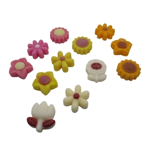 Wax melts σε σχήμα λουλουδάκια 12 τμχ (90gr) - αρωματικά κεριά, waxmelts, soy wax