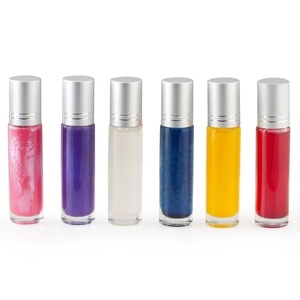 Lip oils roll-on γυάλινη συσκευασία σε διάφορες γεύσεις - φρούτα