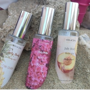 Body mist set×3 αρωματικά και δροσιστικά σπρέι σώματος - αρωματικό, vegan friendly