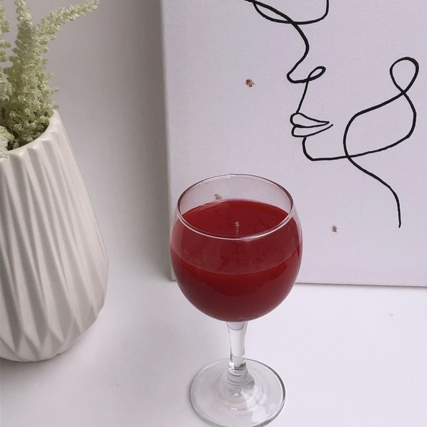 Κερί κρασί με μυρωδιά berry wine - αρωματικά κεριά - 2