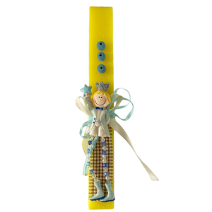 Πασχαλινή Χειροποίητη Αρωματική Λαμπάδα με μαγνητάκι Μικρός Πρίγκιπας 29εκ. - αγόρι, λαμπάδες, για παιδιά, για μωρά, πρίγκηπες