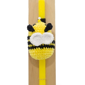 Πασχαλινή Αρωματική Λαμπάδα - Μέλισσα TikTok Bee - λαμπάδες, λούτρινα, ζωάκια, παιχνιδολαμπάδες - 2