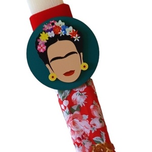 Λαμπάδα αρωματική Frida Kahlo - λαμπάδες, για ενήλικες, για εφήβους, δώρο οικονομικό