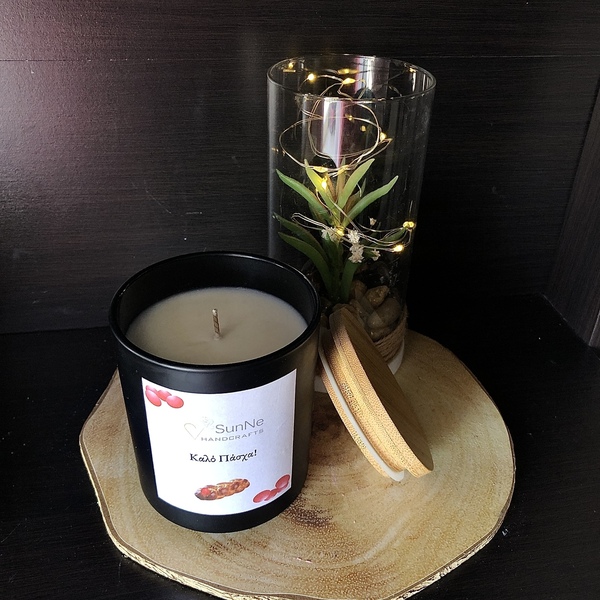 Φυτικό κερί σόγιας με άρωμα τσουρέκι - διακοσμητικά, για ενήλικες, για εφήβους, φυτικό κερί, κερί σόγιας - 3