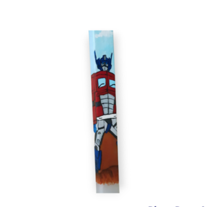 Ήρωας Ρομπότ / λαμπάδα/ πλακέ/ 37,5 εκ./ ζωγραφισμένη - λαμπάδες, για παιδιά, για ενήλικες, για εφήβους - 4