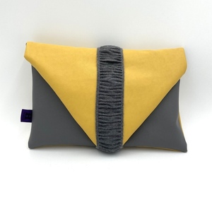 Χειροποίητο 6way clutch δερματίνης - clutch, χειροποίητα, δερματίνη, χειρός, καλλυντικών, μικρές - 3