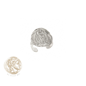 Δαχτυλίδι Ασημένιο του Αρχαγγέλου Ταξιάρχη Μιχαήλ ΑΣΗΜΙ - ασήμι, αυξομειούμενα