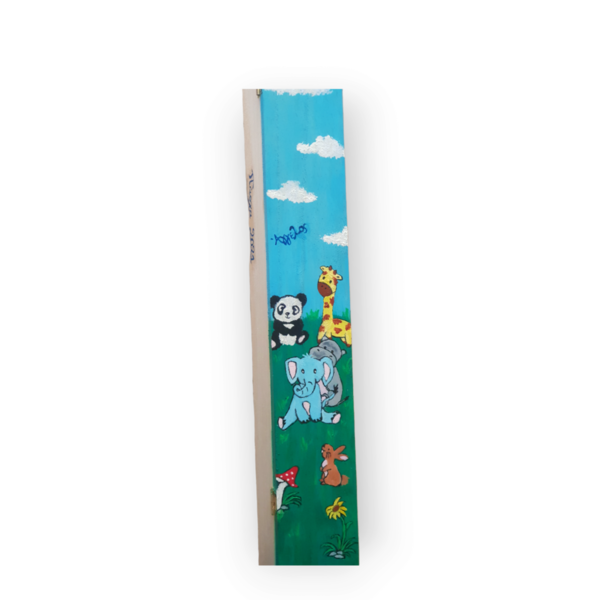 Ελεφαντάκι σετ / λαμπάδα με λαμπαδόκουτο/ πλακέ/ 37,5 εκ./ ζωγραφισμένη/ κουτί/ ξύλινο/ 47 εκ. - σετ, για παιδιά, πρώτο Πάσχα, ζωάκια, για μωρά - 3