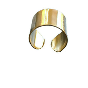 Πλατύ επίχρυσο δαχτυλίδι - επιχρυσωμένα, ορείχαλκος, boho, αυξομειούμενα, φθηνά